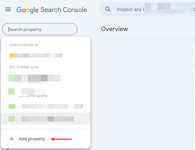 ثبت سایت در Google Search Console