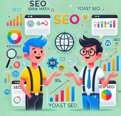 مقایسه کامل و جامع Rank Math و Yoast SEO؛ کدام افزونه بهترین انتخاب برای سئو سایت شماست؟