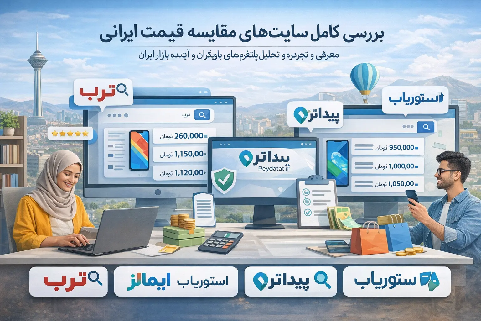 بررسی کامل سایت‌های مقایسه قیمت ایرانی