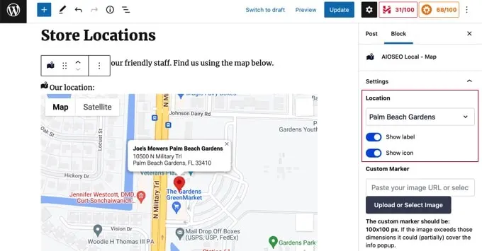 ezgif 6 8d69676cd3 - چگونه Google Maps Store Locator را در وردپرس اضافه کنیم؟