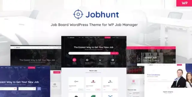 Download the Rastchin Jobhunt recruitment template for WordPress
