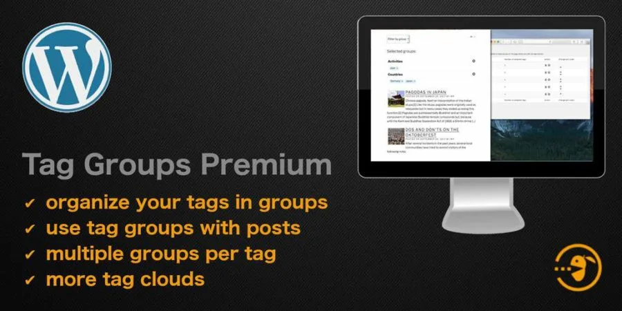 افزونه Tag Groups Premium برای وردپرس