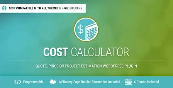 Download Cost Calculator plugin for WordPress