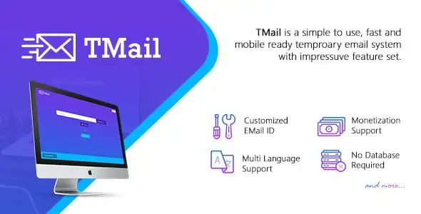 Download the TMail temporary email script