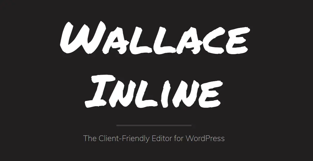 افزونه Wallace Inline برای وردپرس