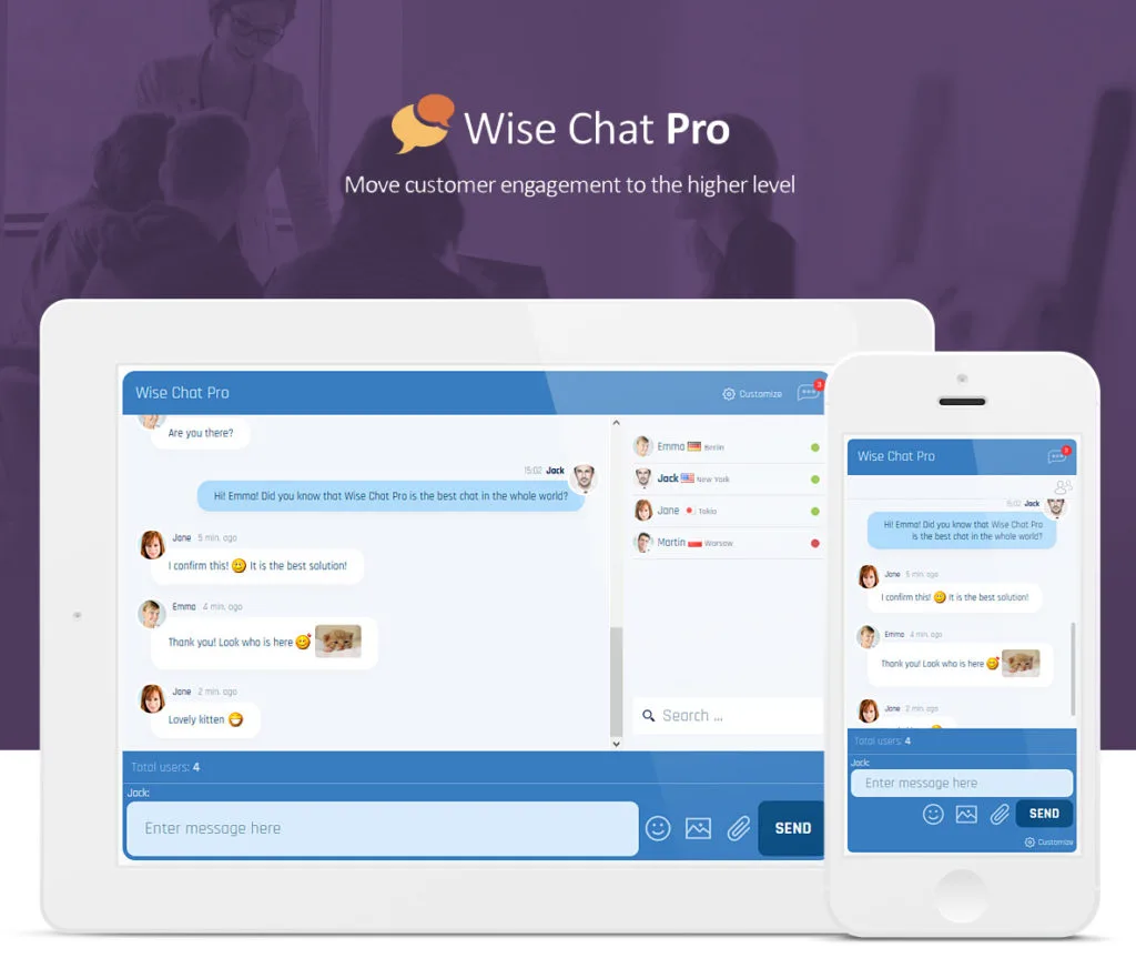 افزونه Wise Chat Pro برای وردپرس