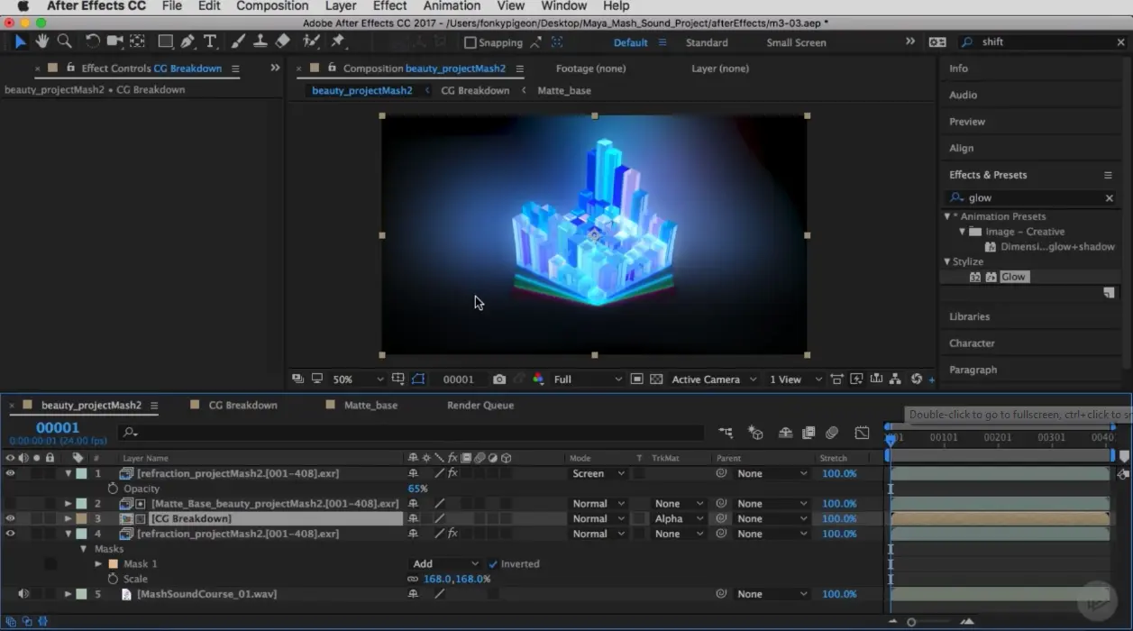 Maya MASH: Going Further with Motion Graphics