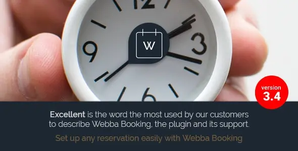 افزونه وبا بوکینگ Webba Booking برای وردپرس
