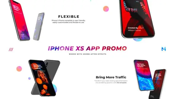 ezgif 5 27b10d86ea - افتر افکت تبلیغ اپلیکیشن با موکاپ آیفون Phone XS App Promo