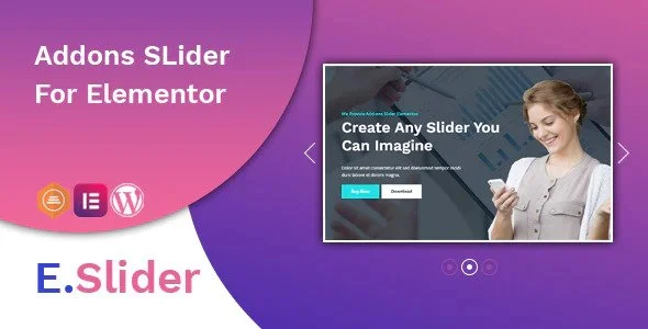 Download E.Slider plugin for Elementor