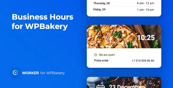 Download Business Hours for WPBakery - Worker addon