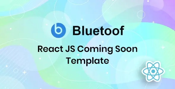 قالب React JS به زودی Bluetoof
