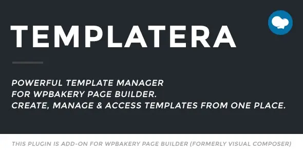 Download Templatera plugin for WPBakery Page Builder