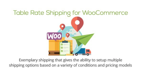 افزونه Table Rate Shipping for WooCommerce