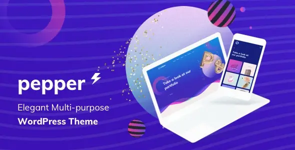 Download the Pepper theme for WordPress