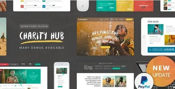 Download the Charity Foundation template for WordPress