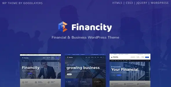 Download Financity theme for WordPress