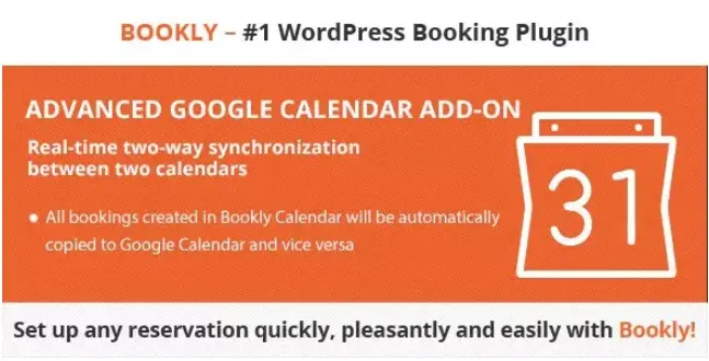Download Bookly Advanced Google Calendar Add-on for Bookly