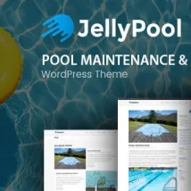 قالب JellyPool برای وردپرس