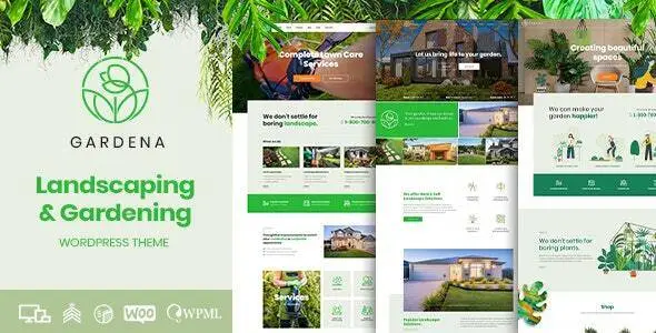 Download the Gardena Right China theme for WordPress
