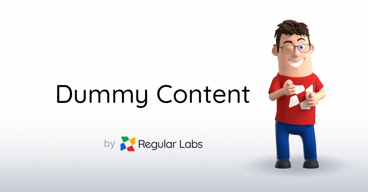 Download Dummy Content Pro plugin for Joomla