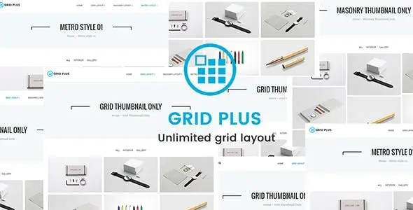 افزونه Grid Plus برای وردپرس