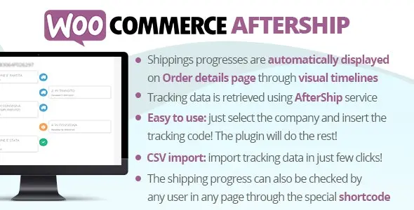 Download WooCommerce AfterShip plugin for WordPress