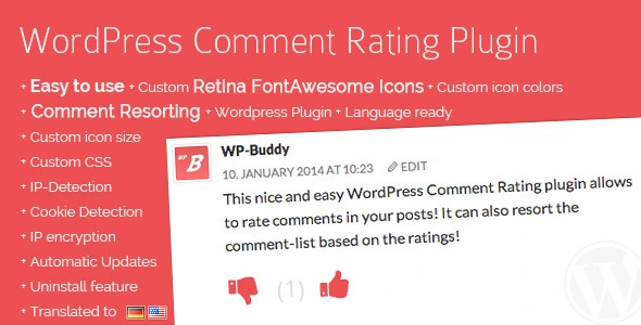 افزونه وردپرس Comment Rating WordPress Comment Rating Plugin