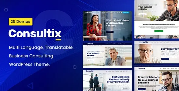 Download Consultix corporate template for WordPress
