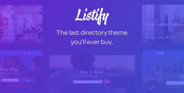 Download the Listify template for WordPress