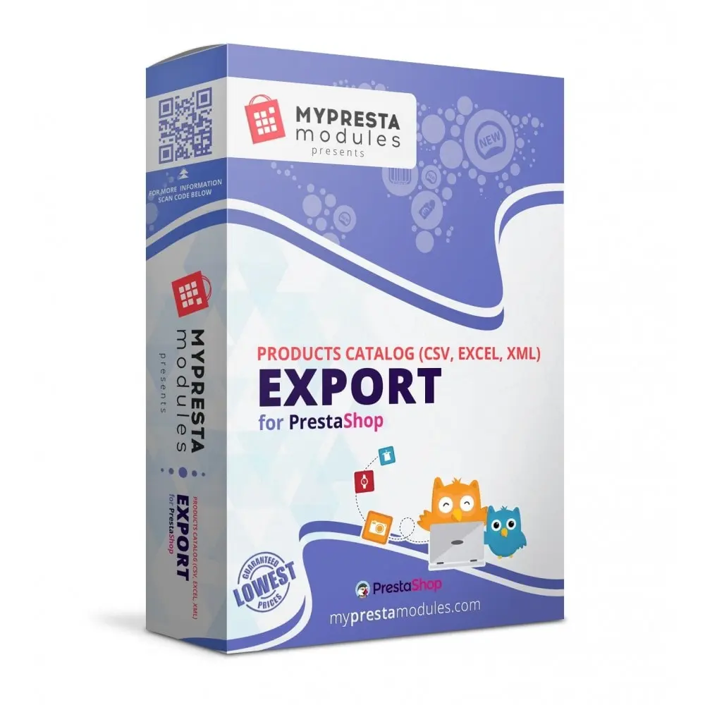 Download Products Catalog (CSV, Excel, Xml) Export module for PrestaShop