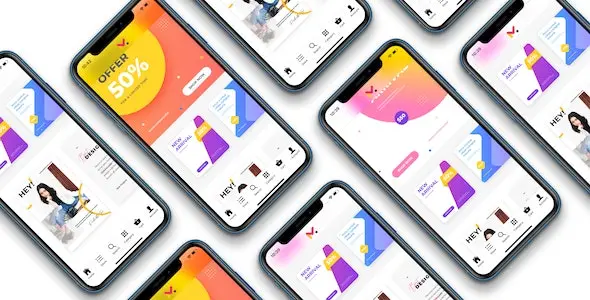 دانلود Ionic 5 WooCommerce marketplace mobile app – Dokan Multivendor