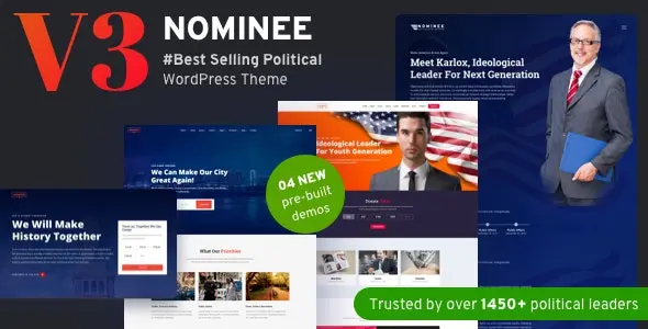 Download the Nominee right China election wordpress template
