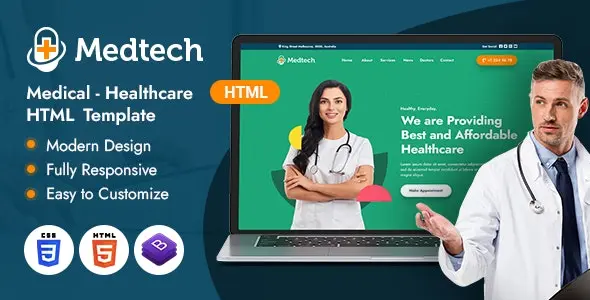 Download Medtech Medical HTML Template