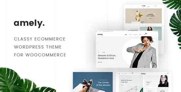 Download Amely store template for WordPress