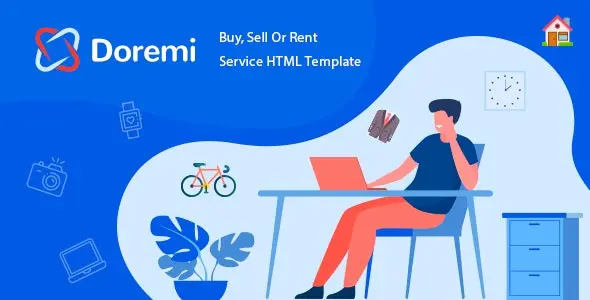 قالب HTML اجاره و خرید فروش املاک Doremi