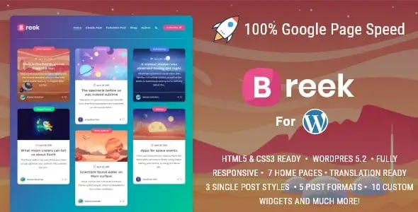 Download the Breek Right China theme for WordPress