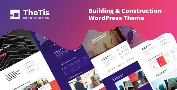Download TheTis architecture and construction wordpress template