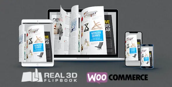 Download WooCommerce Real3D Flipbook Addon