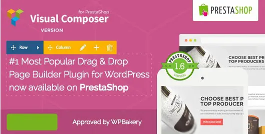 دانلود Visual Composer: Page Builder for Prestashop