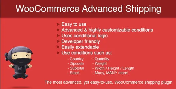 Download the WooCommerce Advanced Shipping plugin