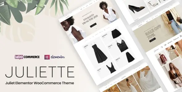 Download the Juliette store template for WooCommerce