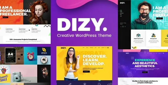 Download the Dizy theme for WordPress