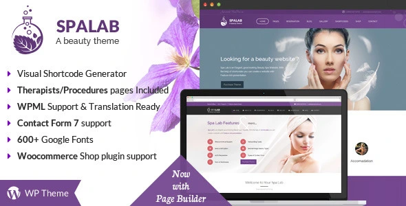 Download the Spa Lab theme for WordPress