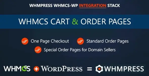 Download WHMCS Cart & Order Pages plugin for WordPress