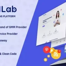 اسکریپت پلتفرم بازاریابی اجتماعی SMMLab
