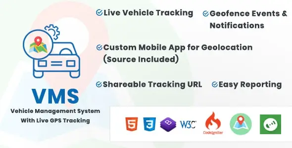 Download VMS script – Vehicle management and tracking with GPS