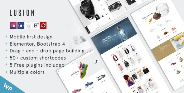 Download the Lusion theme for WordPress