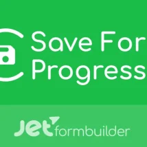 ادآن Save Form Progress برای جت فرم بیلدر