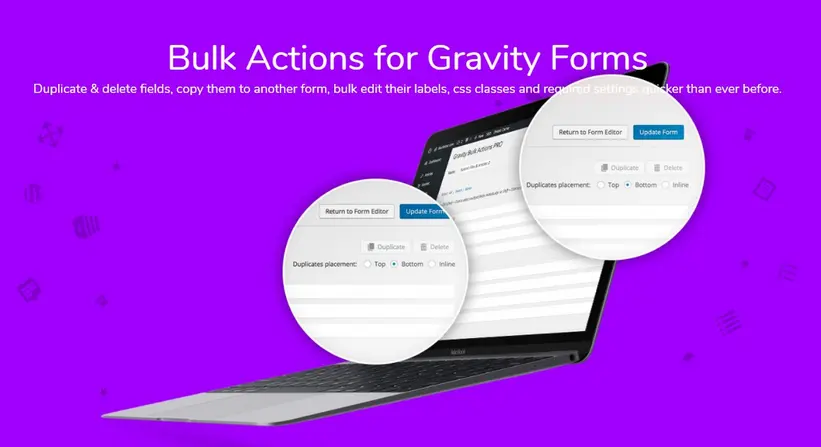 Download Bulk Actions Pro plugin for Gravity Forms